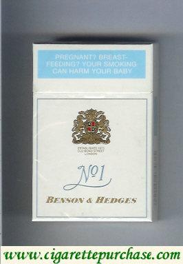 Benson Hedges No.1 cigarette South Africa